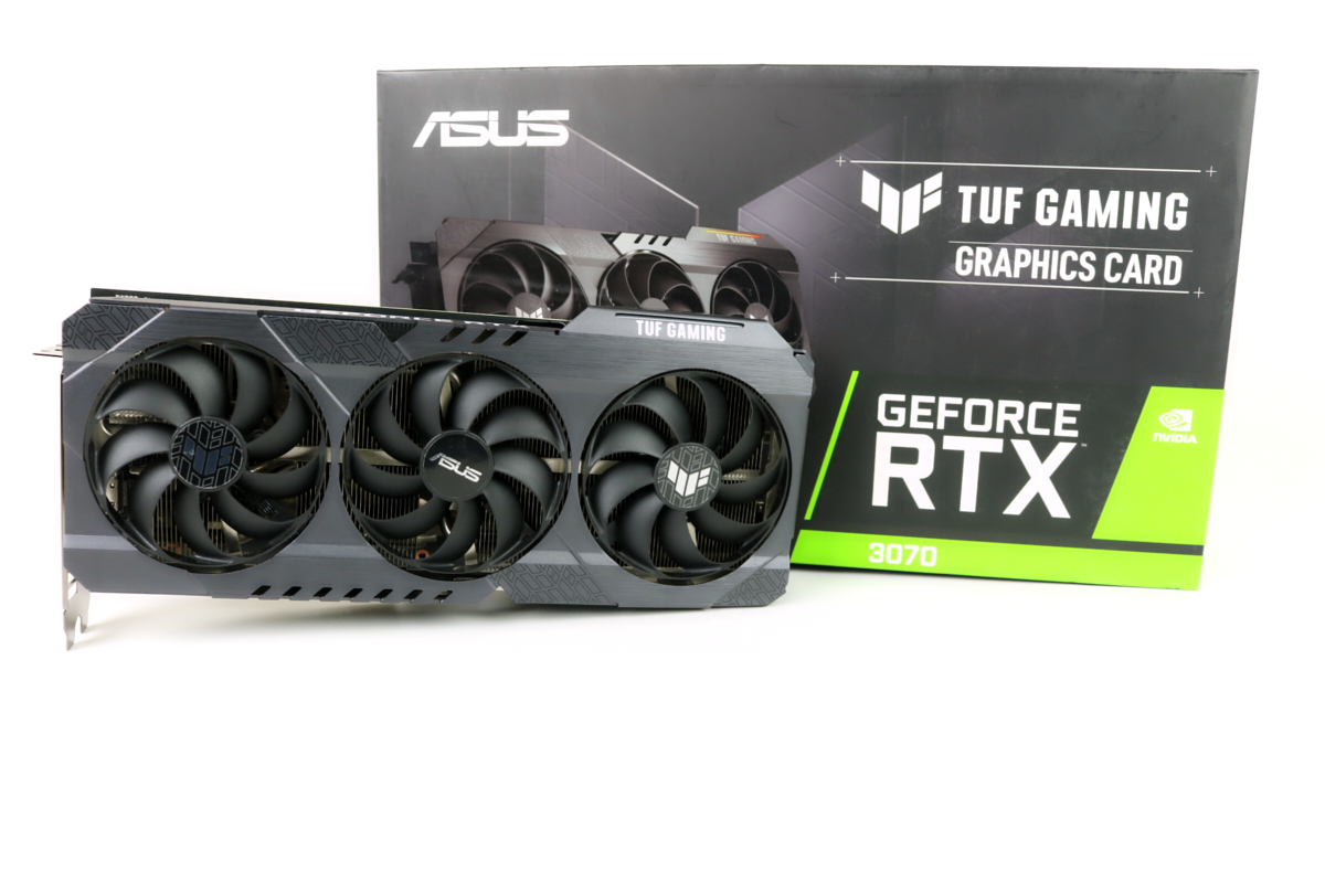 Asus GeForce RTX 3070 8GB TUF OC GPU w/Box | 1yr Warranty, Fast