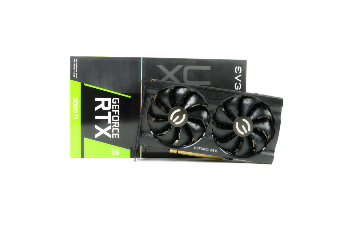 EVGA GeForce RTX 3060 Ti 8GB XC GPU w/Box | 1yr Warranty, Fast