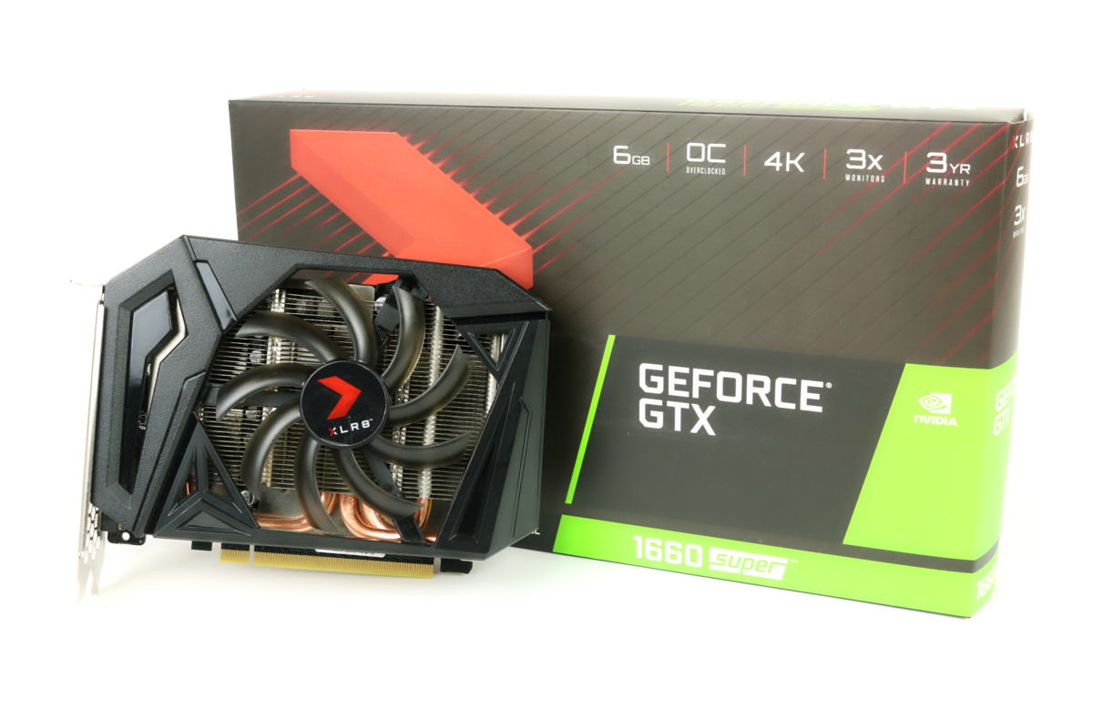PNY GeForce GTX 1660 Super 6GB XLR8 OC GPU w/Box | 1yr Warranty