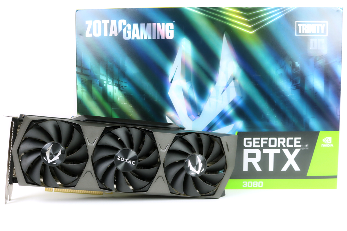Zotac GeForce RTX 3080 10GB Trinity OC GPU w/Box | 1yr Warranty, Fast Ship!