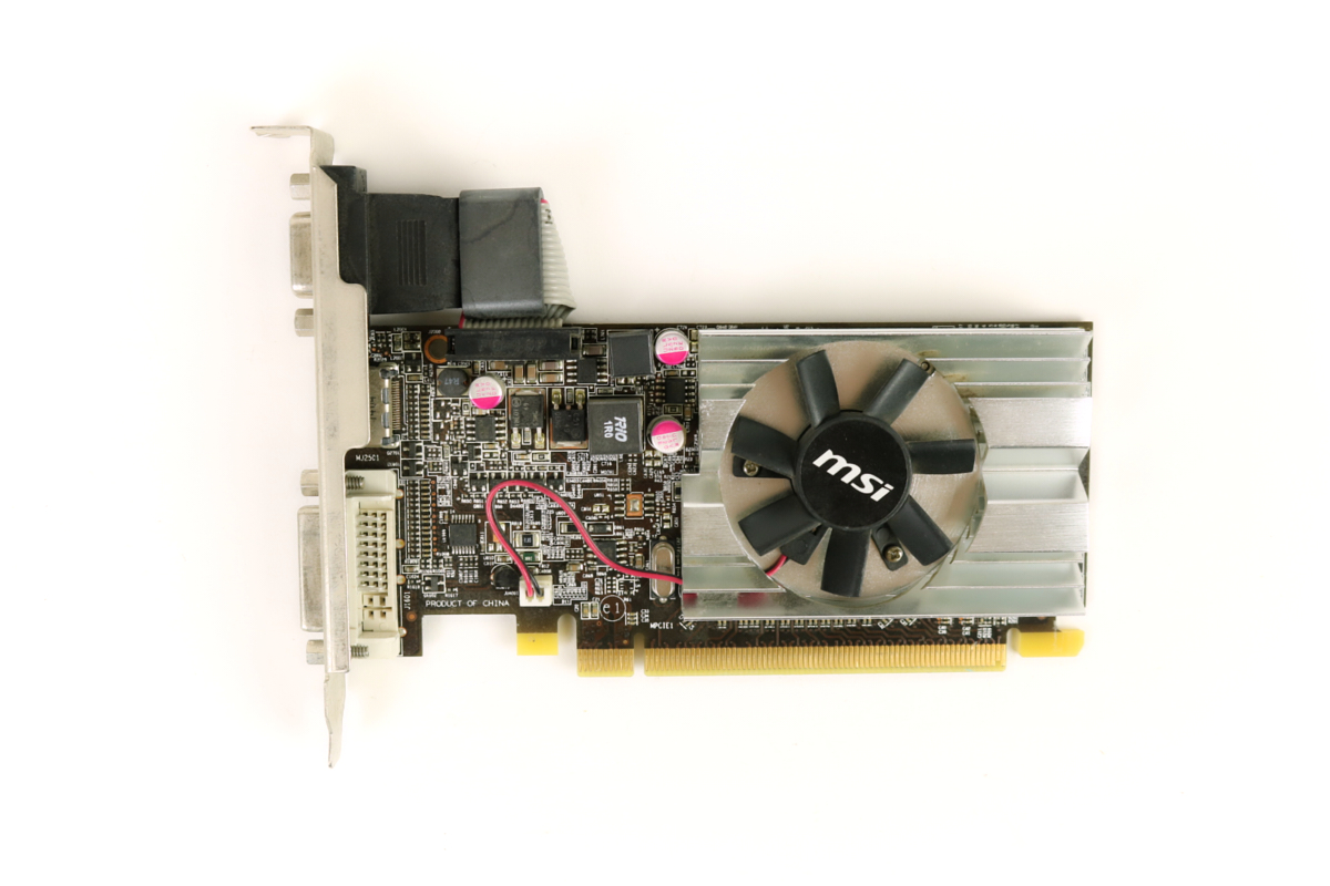 MSI Radeon HD 6450 1GB Full Height GPU | 1yr Warranty, Fast Ship!