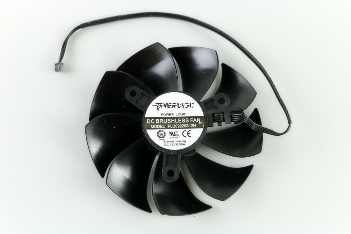 Ventilateur De Refroidissement Pour Carte Graphique EVGA RTX 2060/2070/2080 Super XC Ultra - Diamètre 87 Mm - Connecteur 4 Broches