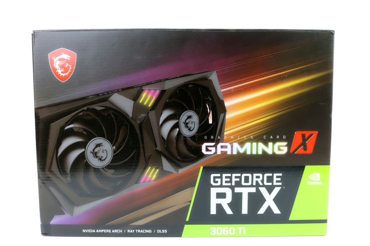 新品未開封 MSI GeForce RTX 3060 Ti GAMING X GeForce RTX 3060 Ti GAMING X 8G LHR