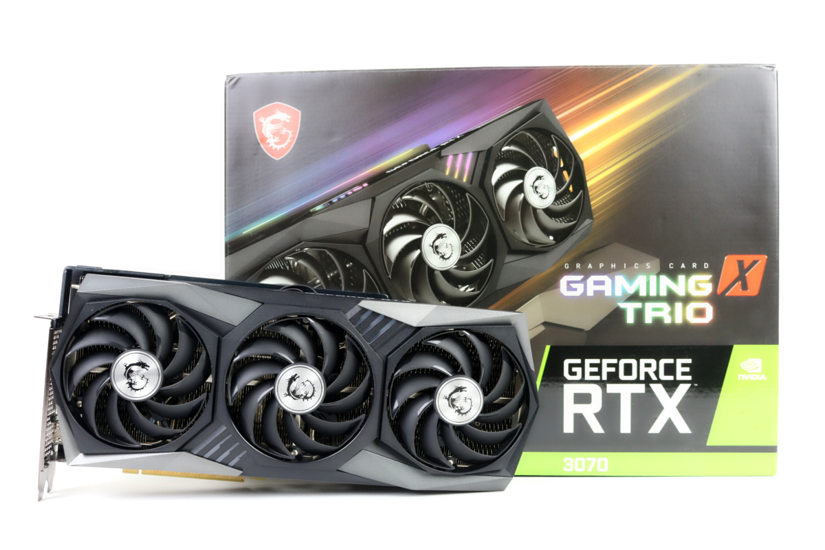 MSI GeForce RTX 3070 8GB Gaming X Trio w/Box | 1yr Warranty, Fast