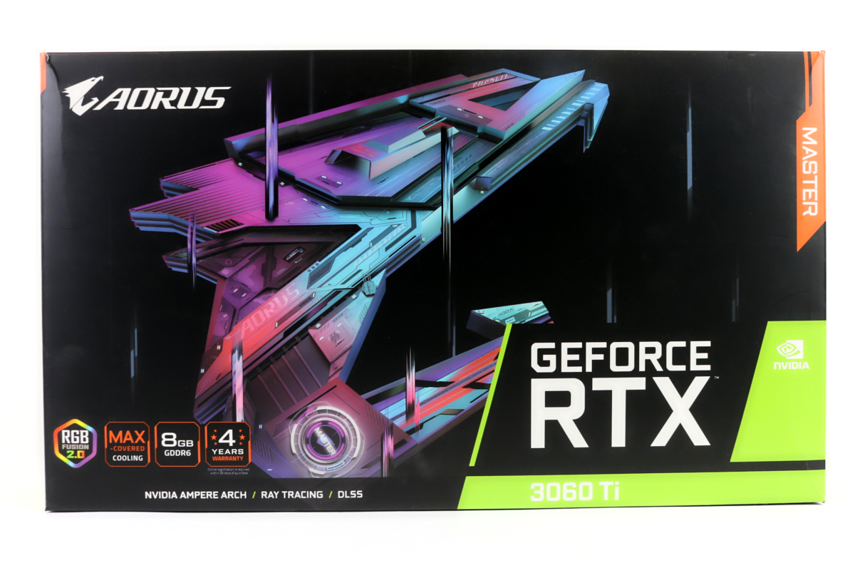 Gigabyte GeForce RTX 3060 Ti 8GB Aorus Master GPU | 1yr Warranty