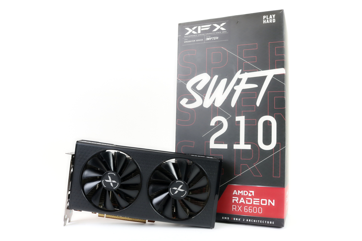 XFX Radeon RX 6600 8GB Speedster SWFT210 GPU w/Box | 1yr Warranty, Fast Ship!