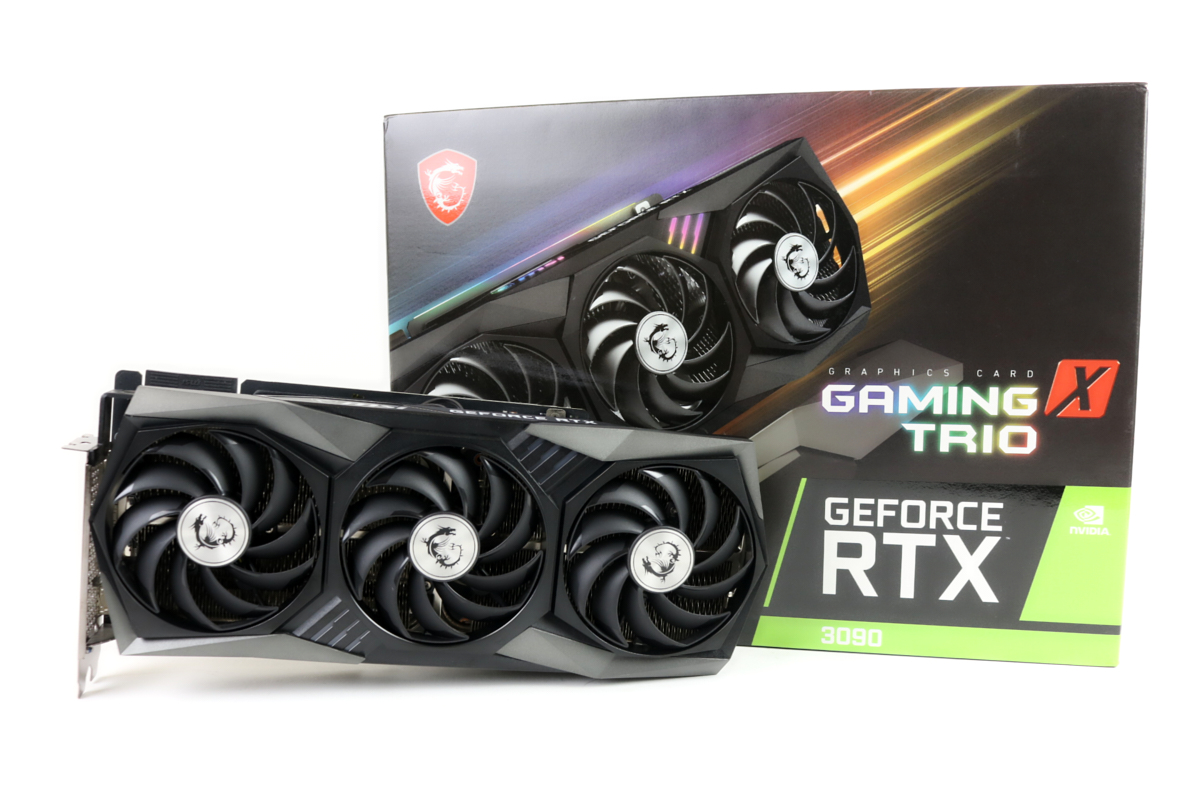MSI GeForce RTX 3090 24GB Gaming X Trio GPU w/Box | 1yr Warranty
