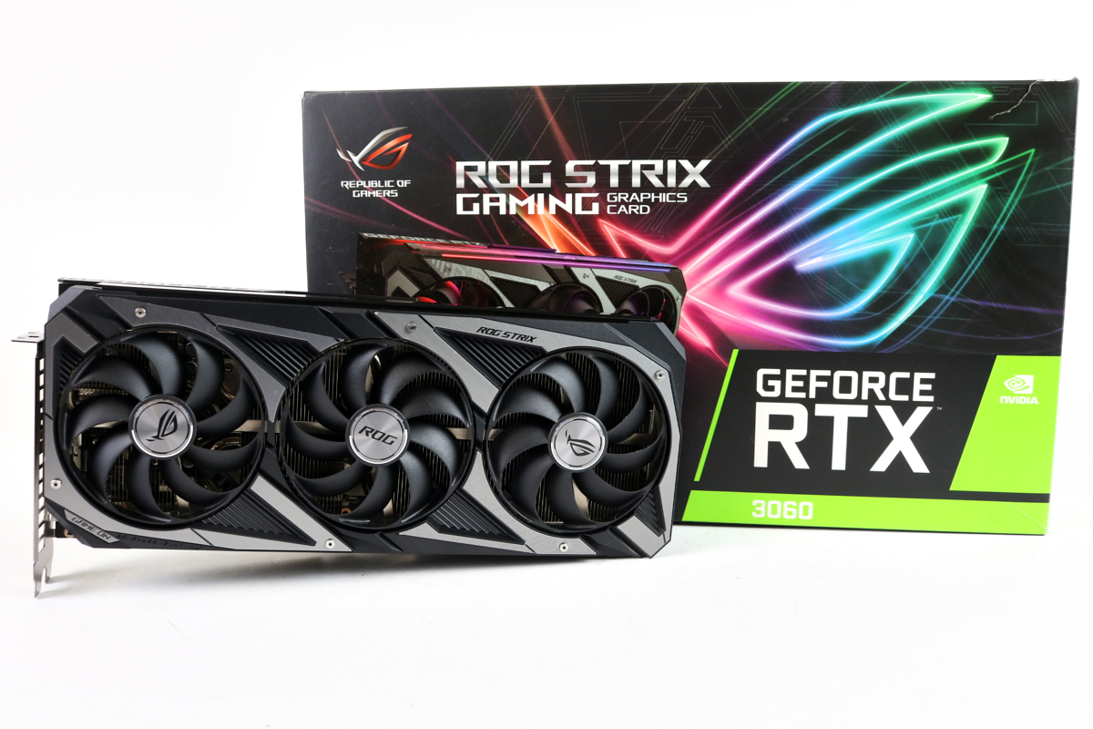 Asus GeForce RTX 3060 12GB Strix OC GPU w/Box | 1yr Warranty, Fast