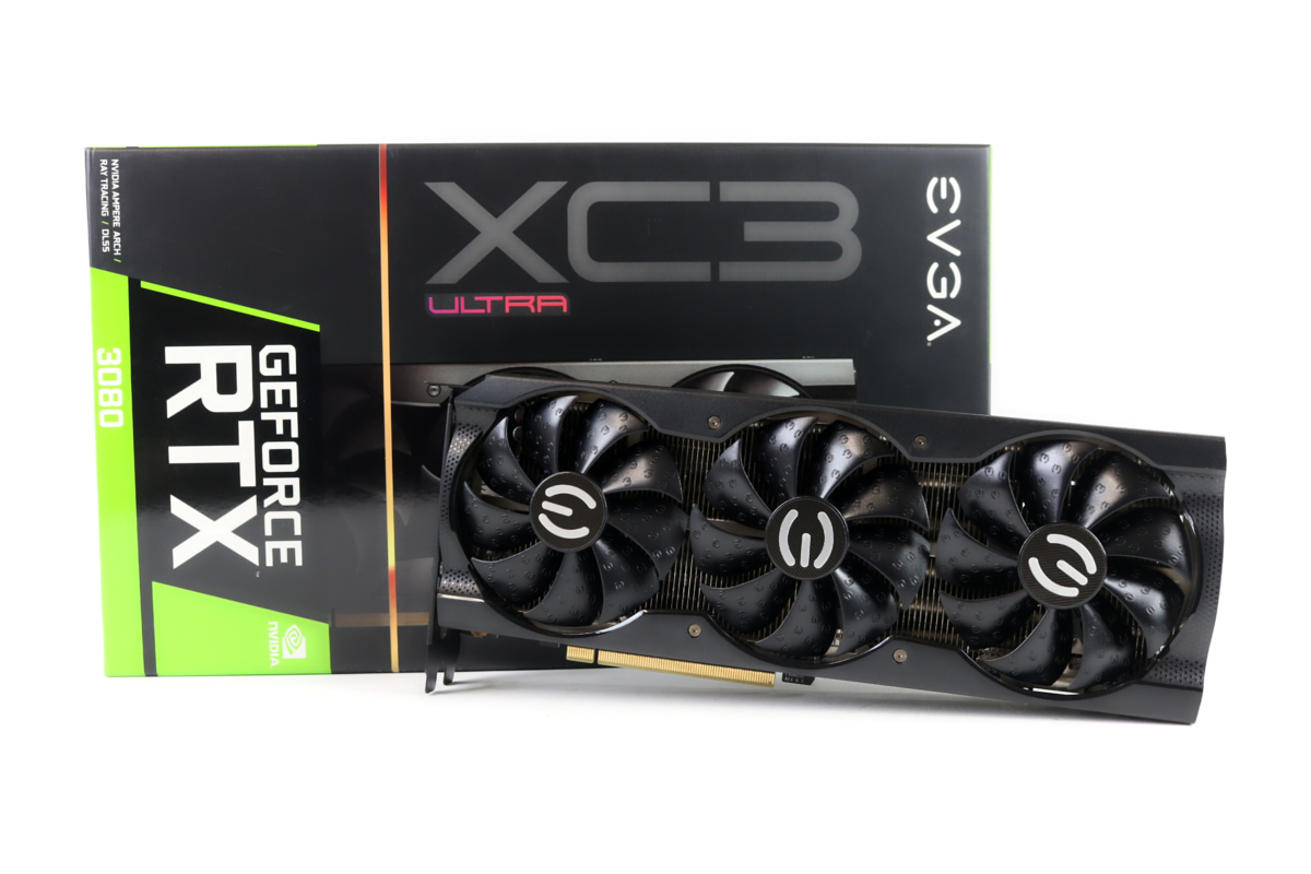 EVGA GeForce RTX 3080 10GB XC3 Ultra GPU w/Box | 1yr Warranty