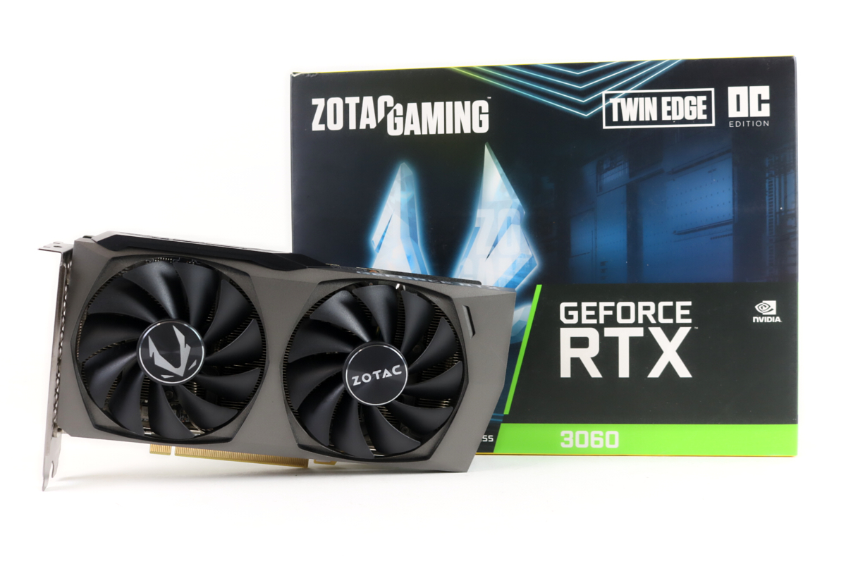 Zotac GeForce RTX 3060 12GB Twin Edge OC GPU w/Box | 1yr Zotac GeForce RTX 3060 12GB Twin Edge OC GPU w/Box | 1yr