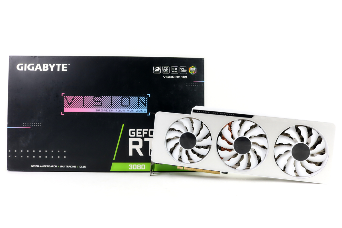 Gigabyte GeForce RTX 3080 Vision OC 10G White GPU w/Box | 1yr Warranty, Fast ...