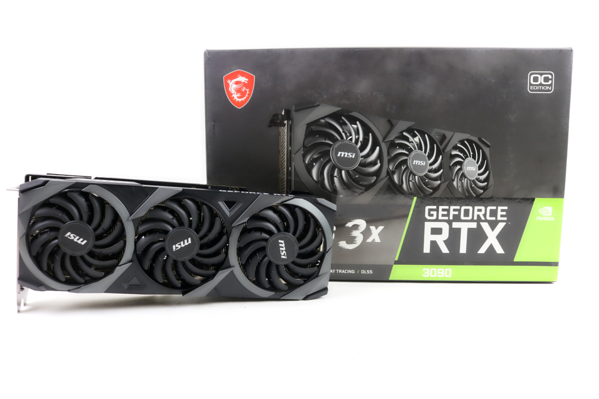 MSI GeForce RTX 3090 24GB Ventus 3X OC GPU w/Box | 1yr Warranty
