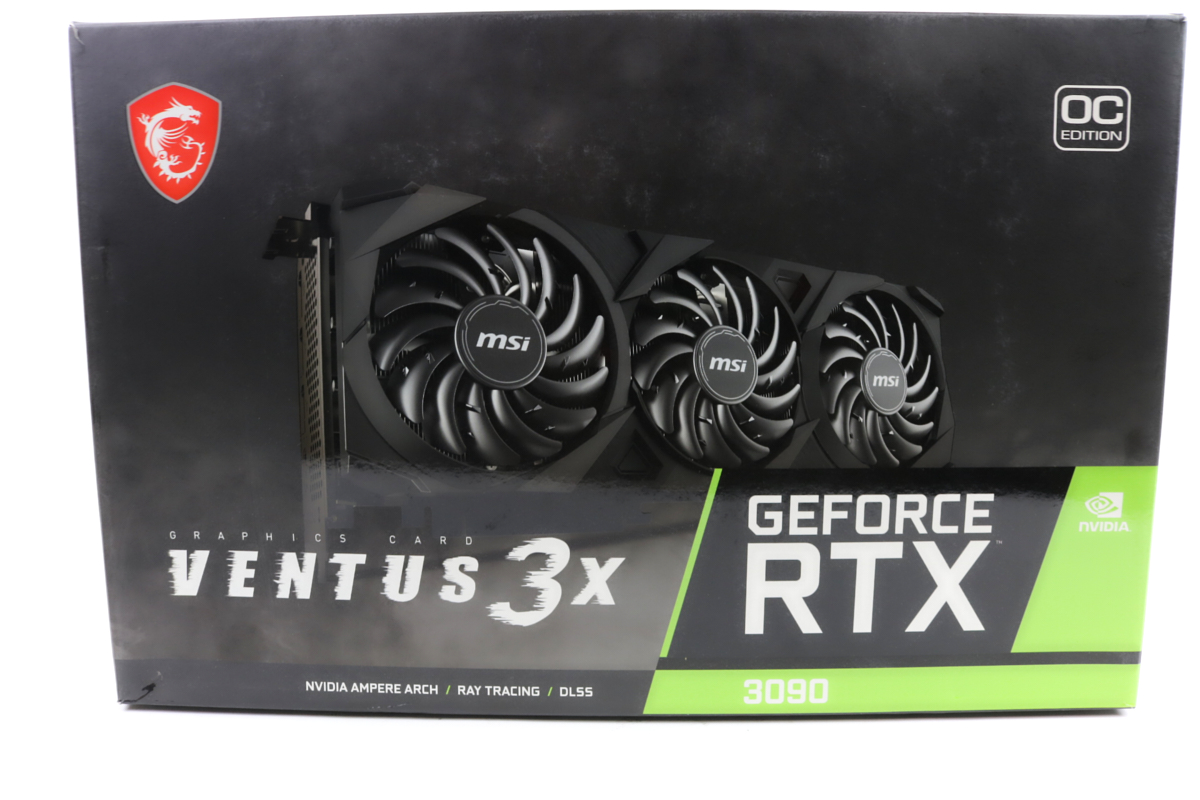 MSI GeForce RTX 3090 24GB Ventus 3X OC GPU w/Box | 1yr