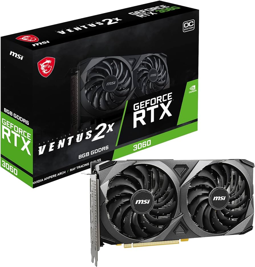MSI GeForce RTX 3060 12GB Ventus 2X OC w/Box | Brand New, Fast Ship!