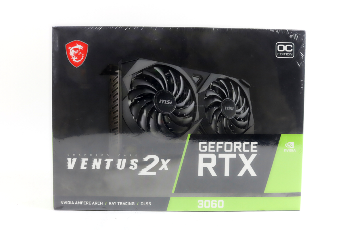 MSI GeForce RTX 3060 12GB Ventus 2X OC w/Box | Brand New, Fast Ship!