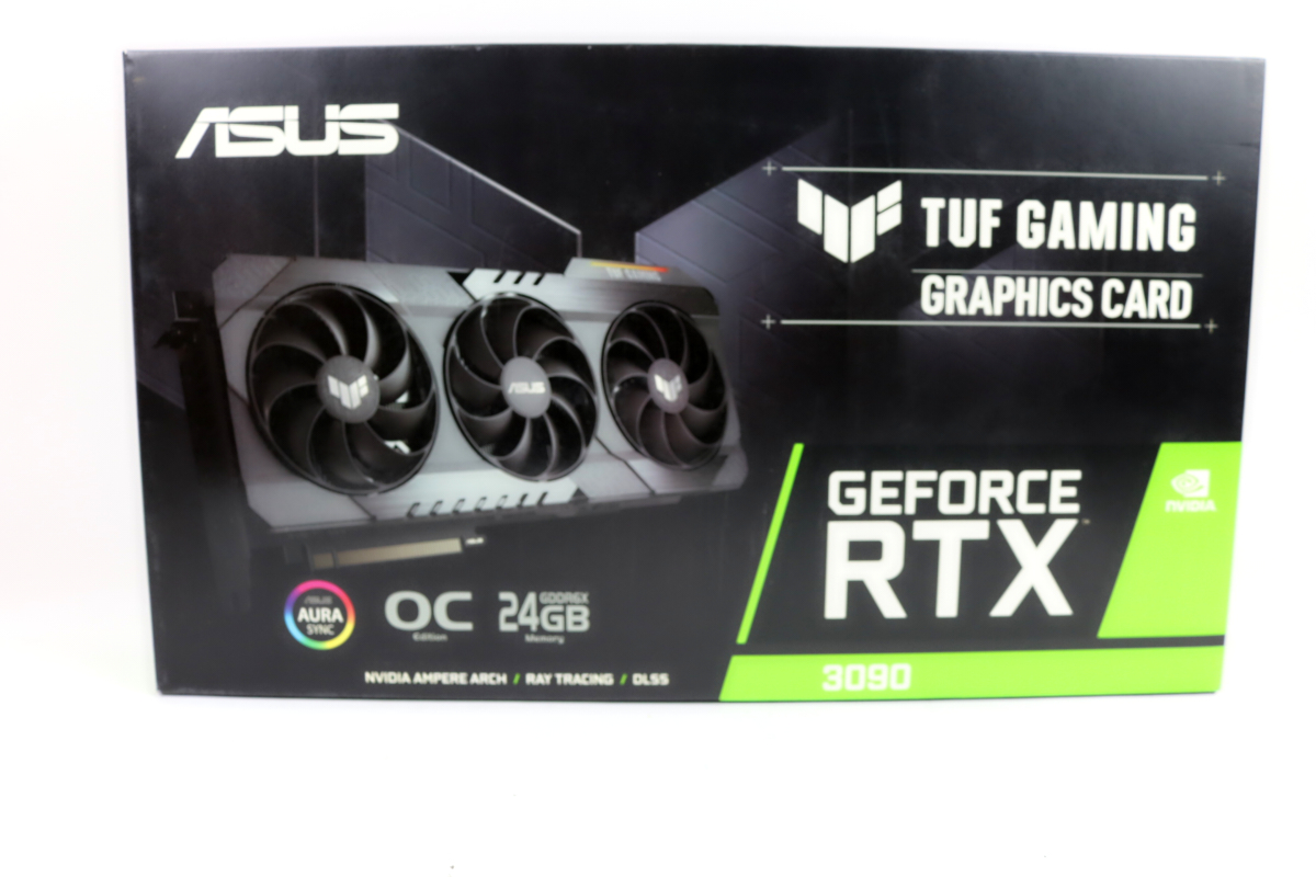 ASUS GeForce RTX 3090 24GB TUF OC GPU w/Box | 1yr Warranty, Fast