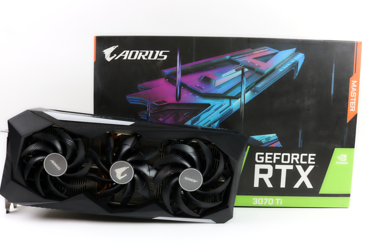 Gigabyte GeForce RTX 3070 Ti Aorus Master GPU w/Box | 1yr Warranty 