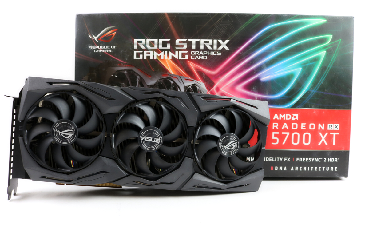 【美品】ASUS ROG STRIX Radeon RX 5700 XT Asus Radeon RX 5700 XT 8GB RoG Strix OC GPU w/Box | 1yr Warranty