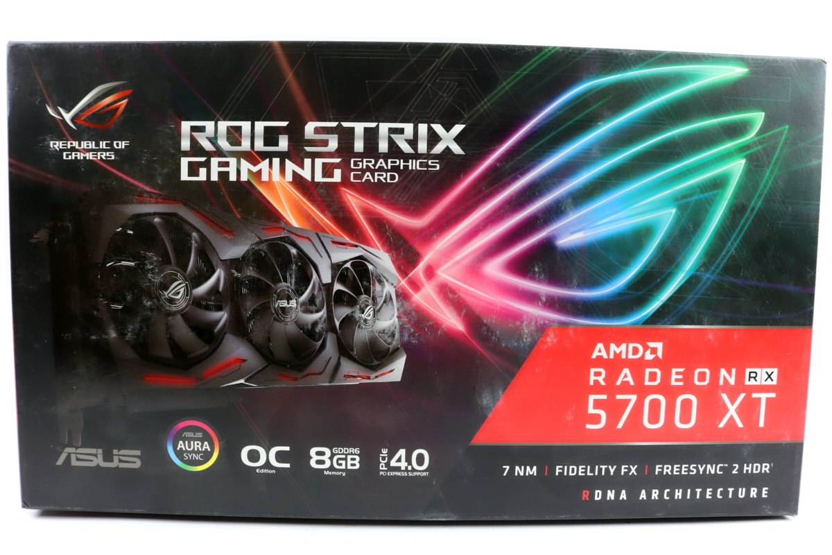 Asus Radeon RX 5700 XT 8GB RoG Strix OC GPU w/Box | 1yr Warranty