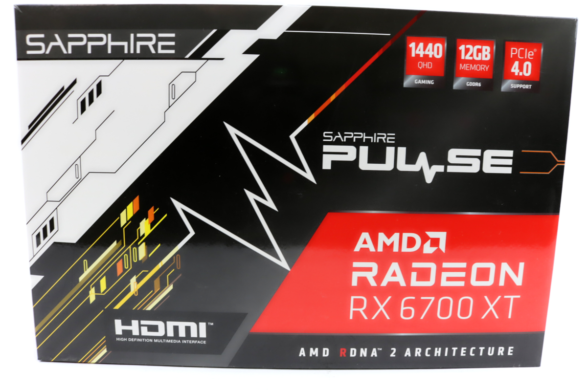 [美品] SAPPHIRE RADEON RX 6700 XT 12G VGA Sapphire Radeon RX 6700 XT PULSE 12G (0488) | SAPPHIRE