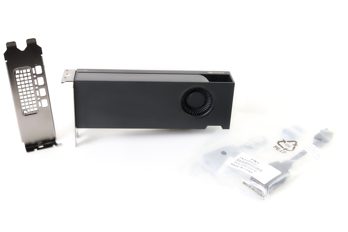 PNY RTX A2000 6GB GDDR6 Full/Low Profile + miniDP Adapters | 1yr Warranty, Fast Ship!