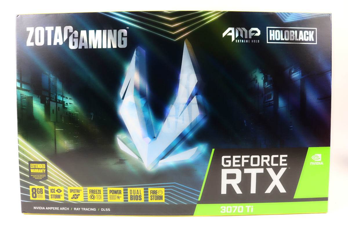 Zotac GeForce RTX 3070 Ti 8GB AMP Extreme Holo GPU w/Box | 1yr 