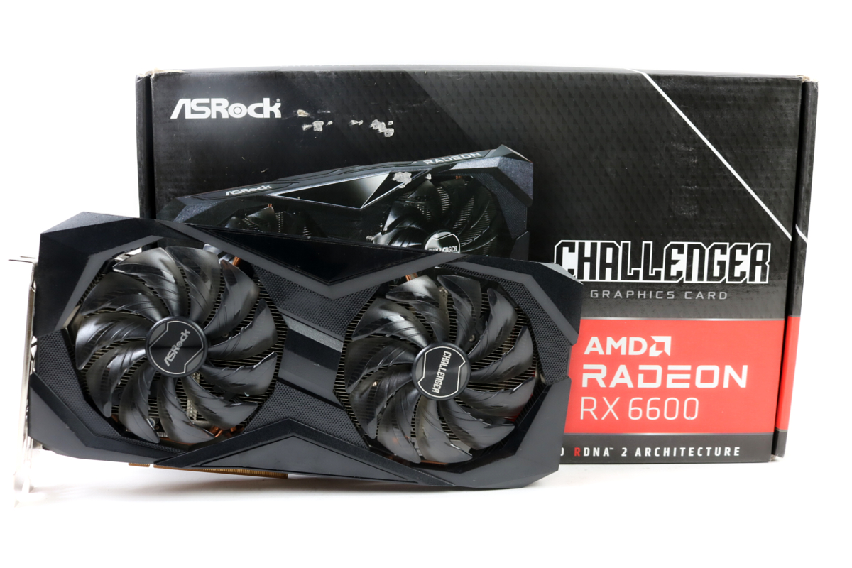 ASRock Radeon RX 6600 8GB Challenger D GPU w/Box | 1yr