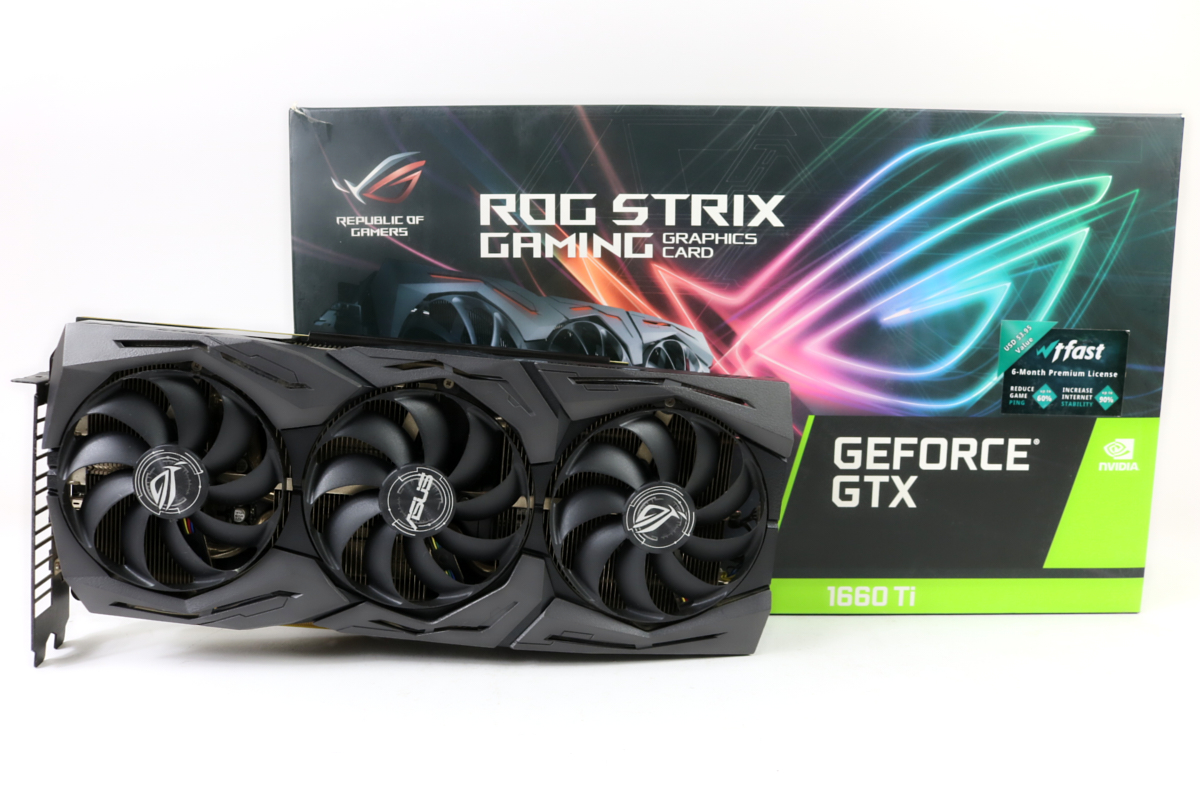 Asus GeForce GTX 1660 Ti ROG Strix Advanced w/Box GPU | 1yr
