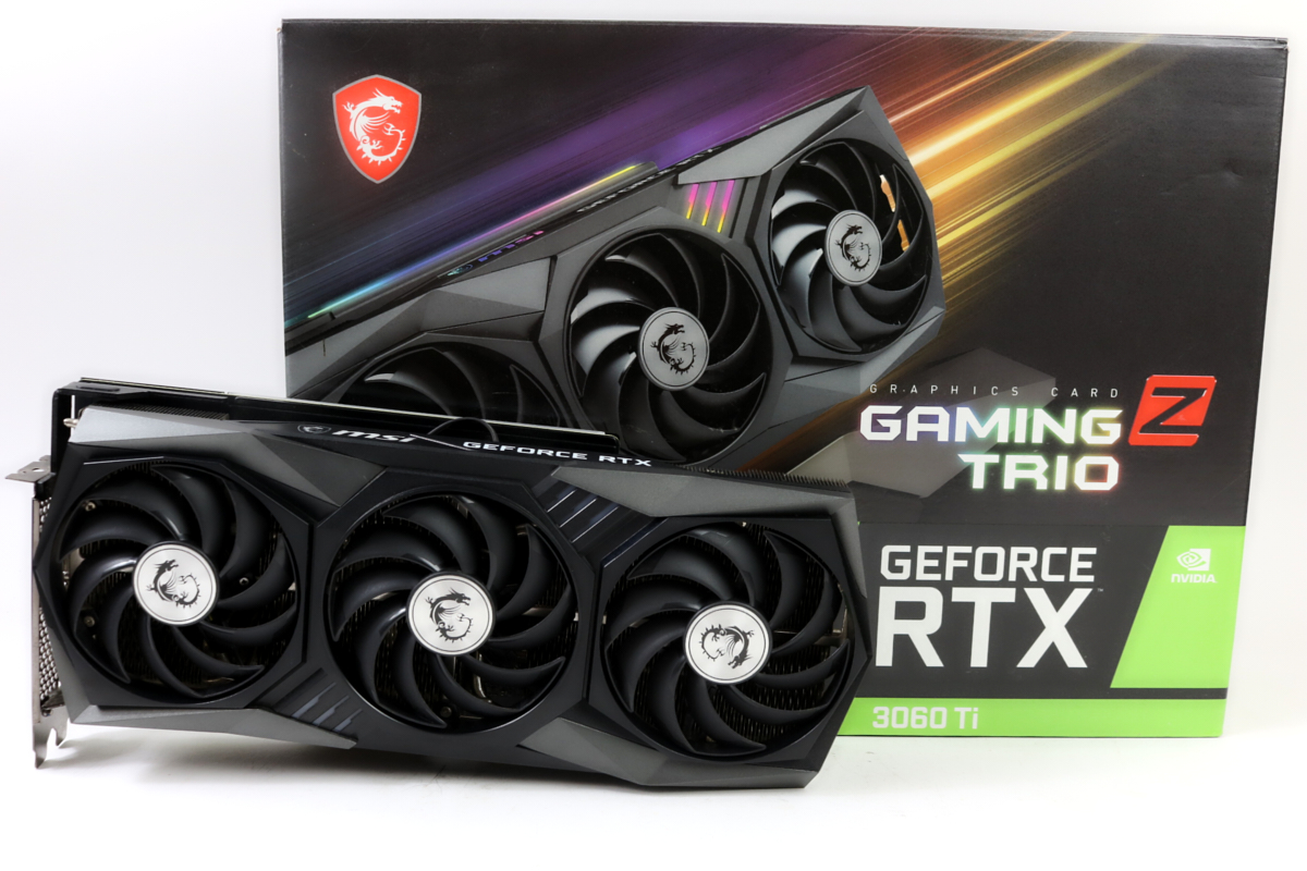 MSI GeForce RTX 3060 Ti 8GB Gaming Z Trio GPU w/Box | 1yr Warranty