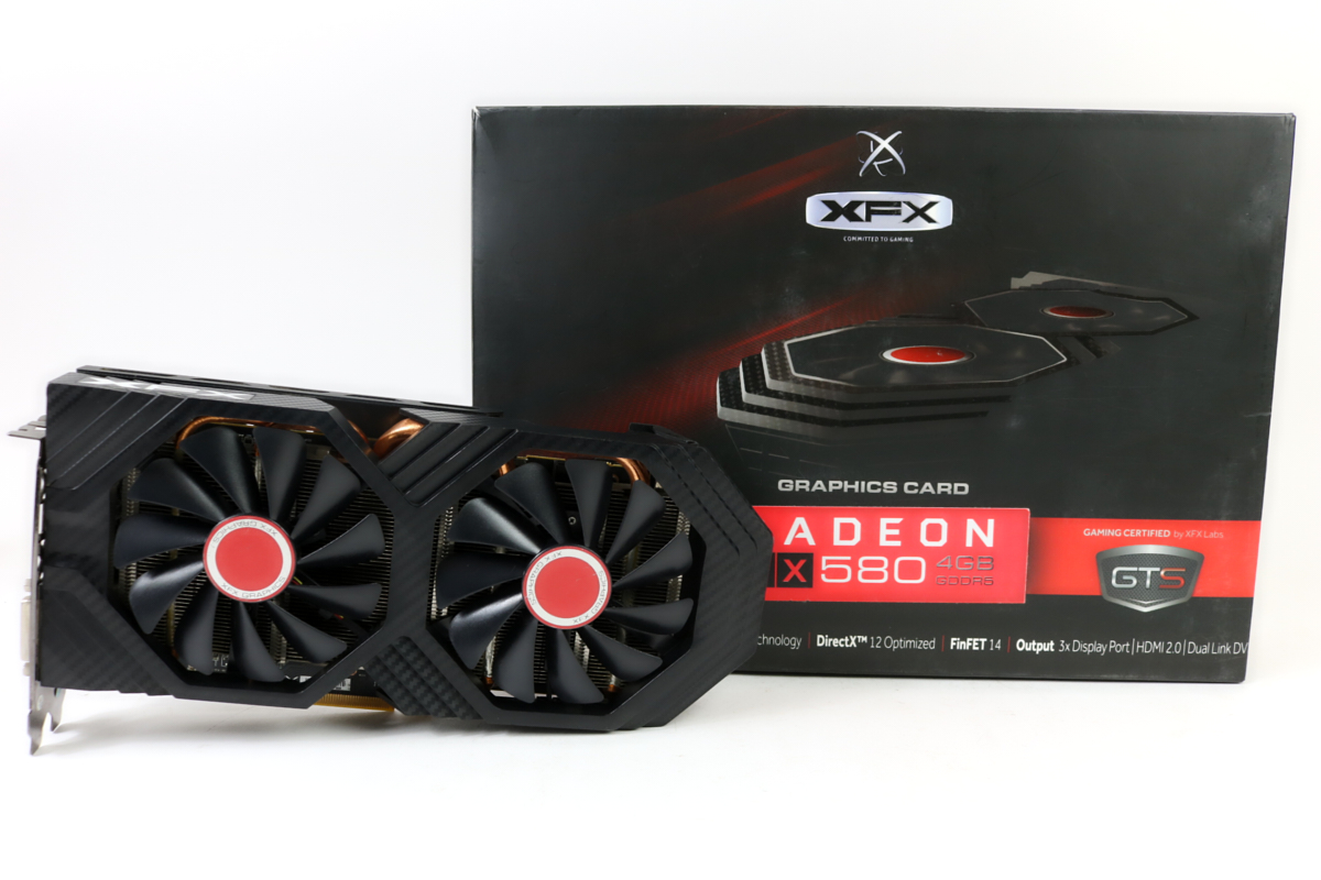 XFX Radeon RX 580 4GB GTS XXX Edition GPU w/Box | 1yr Warranty, Fast Ship!
