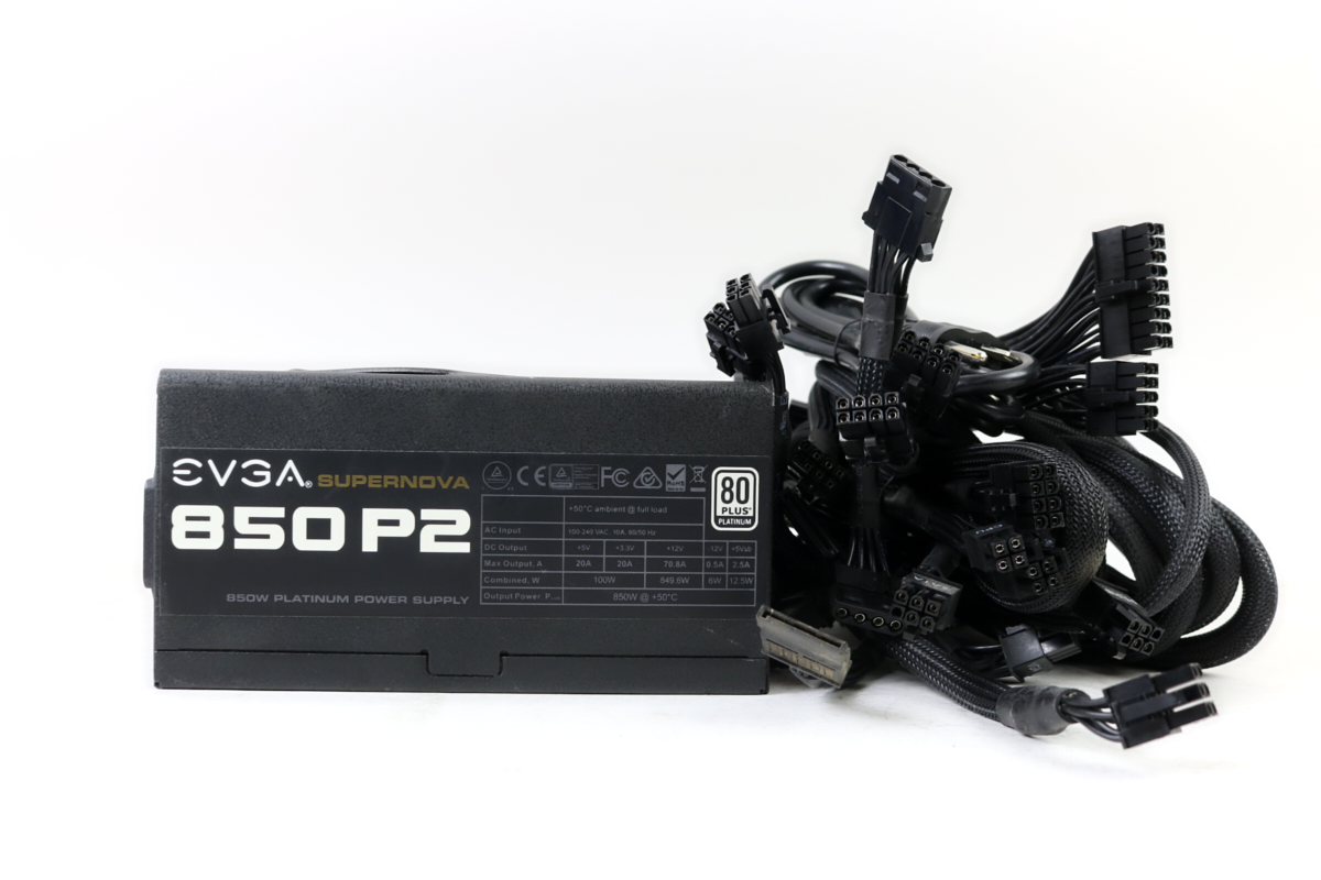 EVGA 850 P2 850W Platinum PSU – PC | 1yr Warranty, Fast Ship!