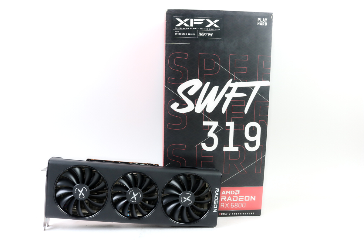 XFX Radeon RX 6800 16GB Speedster SWFT319 GPU w/Box | 1yr Warranty