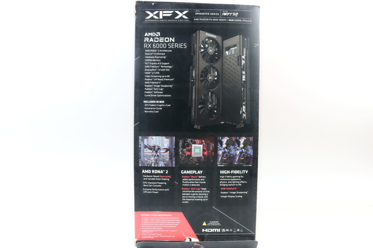 XFX Radeon RX 6800 16GB Speedster SWFT319 GPU w/Box | 1yr Warranty