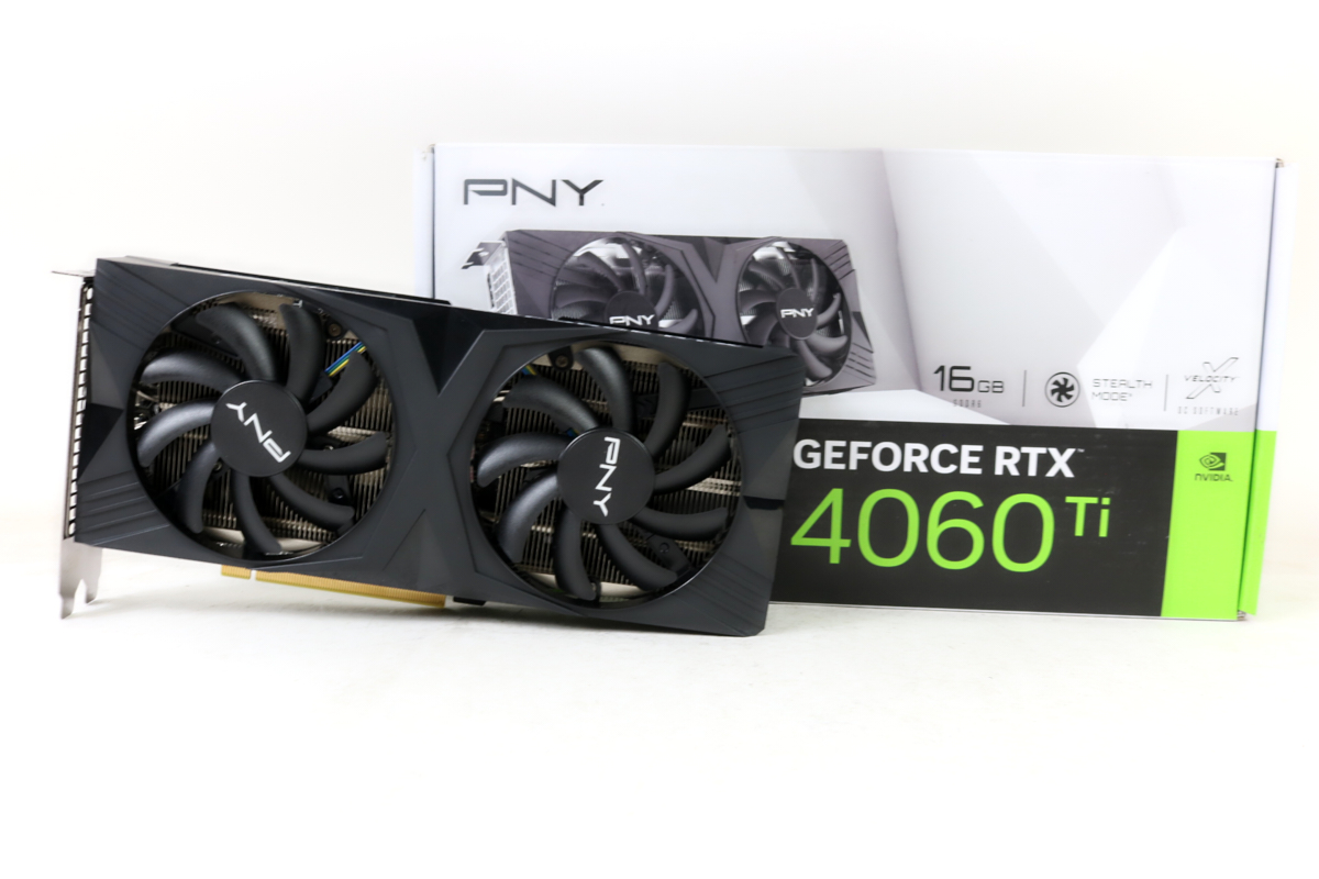 新品保証付 PNY GeForce RTX 4060 Ti 16GB VERTO PNY GeForce RTX™ 4060 Ti 16GB VERTO™Dual Fan DLSS 3