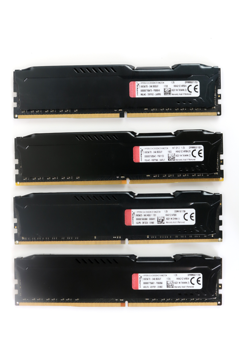 kingstone HyperX FURY DDR4 メモリー 16GB 4枚 Kingston Hyper-X Fury 16GB (4x4GB) DDR4 2133 Memory RAM