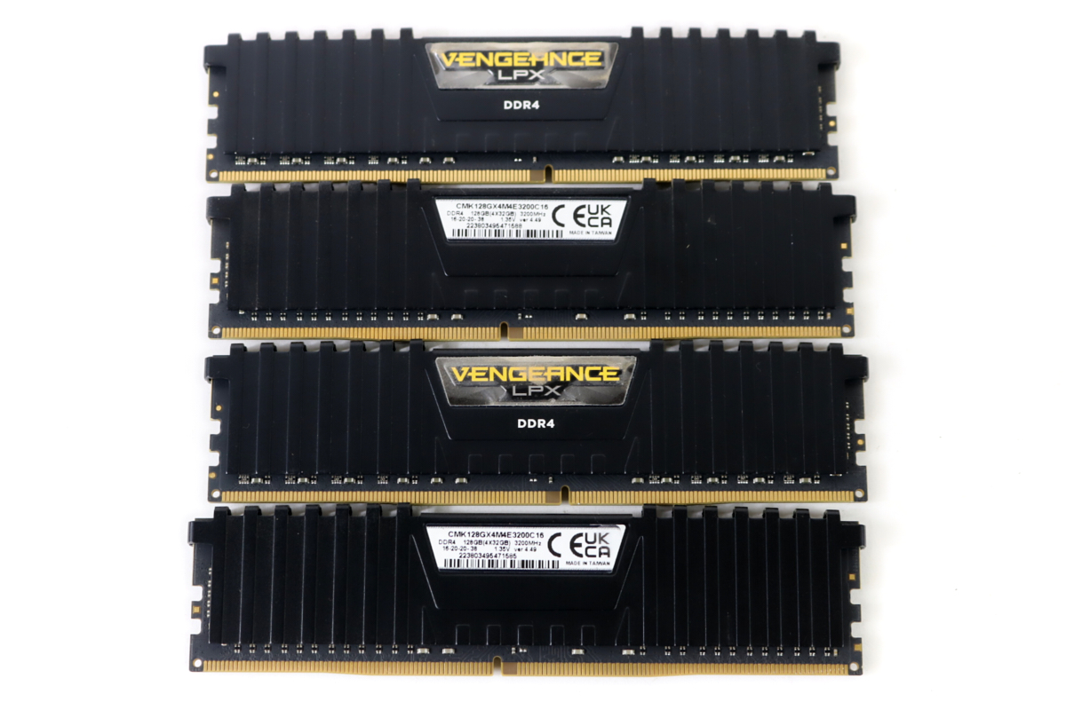 CORSAIR Vengeance LPX DDR4 32GB×4 128GB Corsair Vengeance LPX 128GB (32GB x 4) DDR4 3200 Memory Kit | Fast