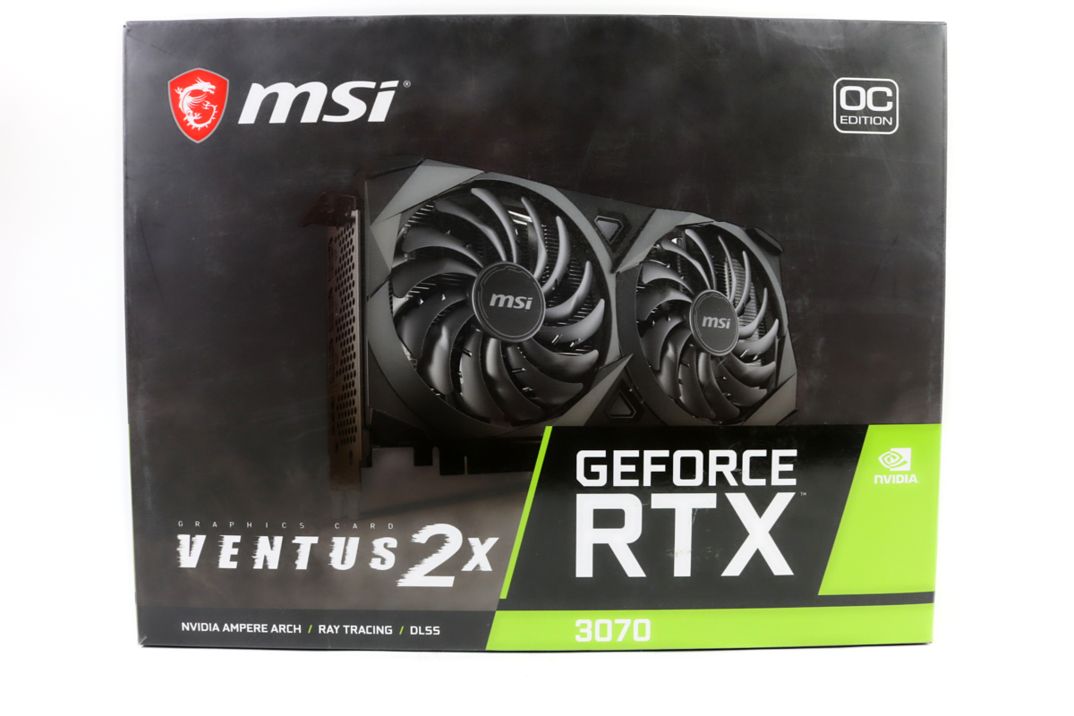 MSI GeForce RTX 3070 8GB Ventus 2X OC GPU w/Box | 1yr Warranty