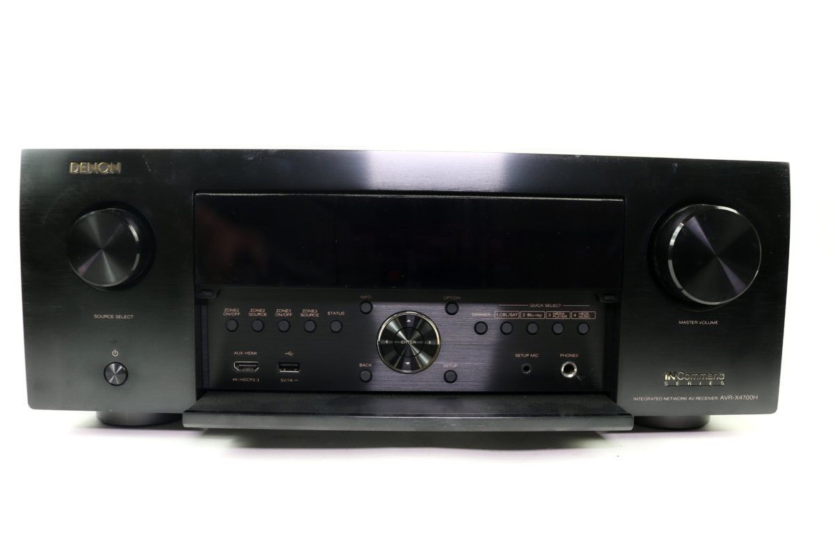 Denon AVR-X4700H 9.2 channel 8K AV Receiver | Fast Ship, US Seller