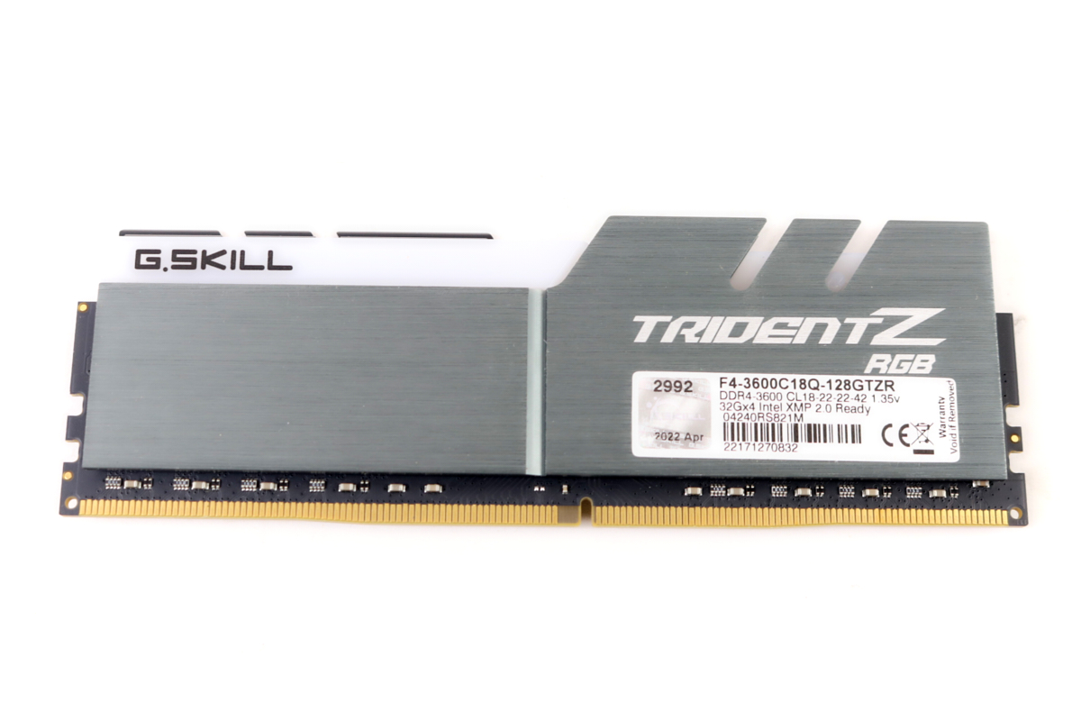 G.Skill Trident Z RGB 128GB (32GBx4) DDR4 3600 (F4-3600C18Q
