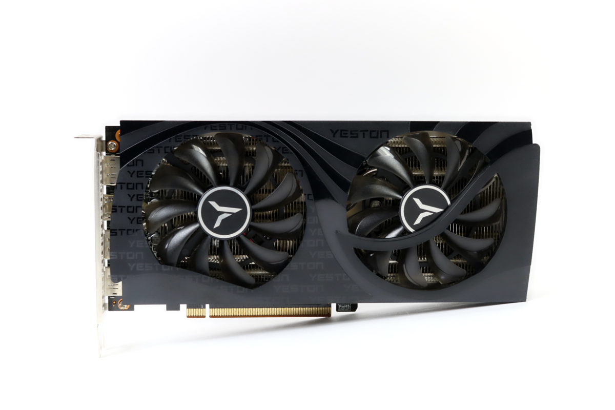 Yeston Radeon RX 6600 8GB Gaea GPU | 1yr Warranty, Fast Ship!
